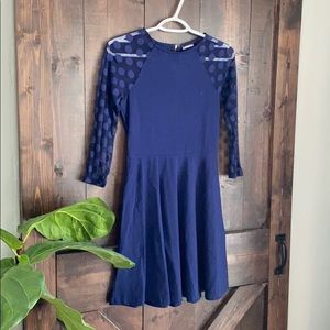 Navy Blue Dress